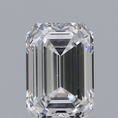 Diament szlif szmaragdowy, 0.5ct, VS2, D, GIA 6532075217